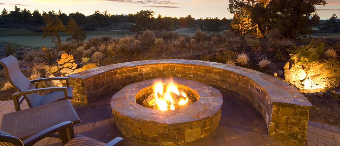 enjoy fireside outdoor gatherings into the cooler months »