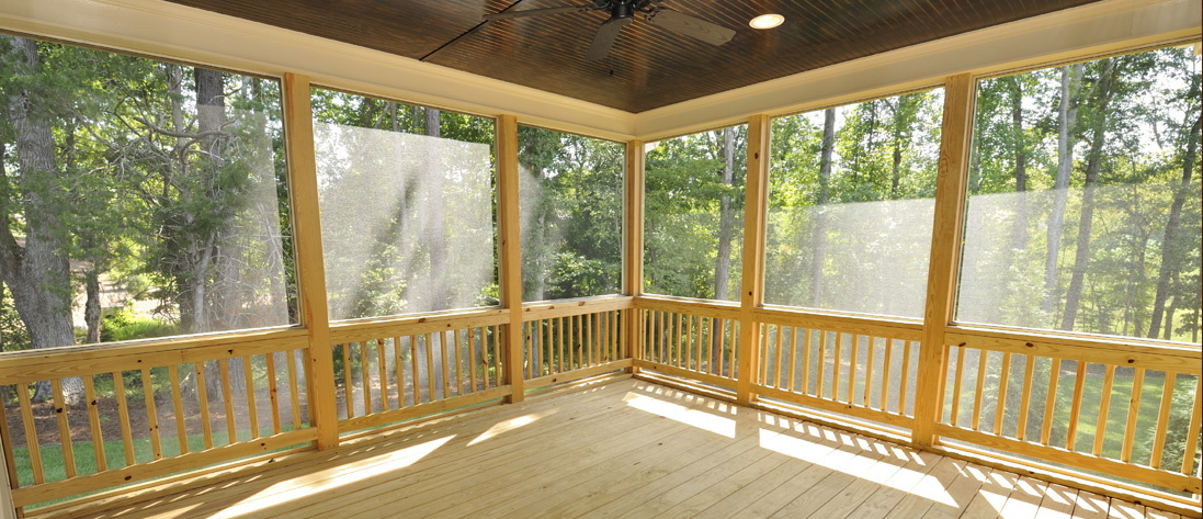 extend your living space with a screened porch »